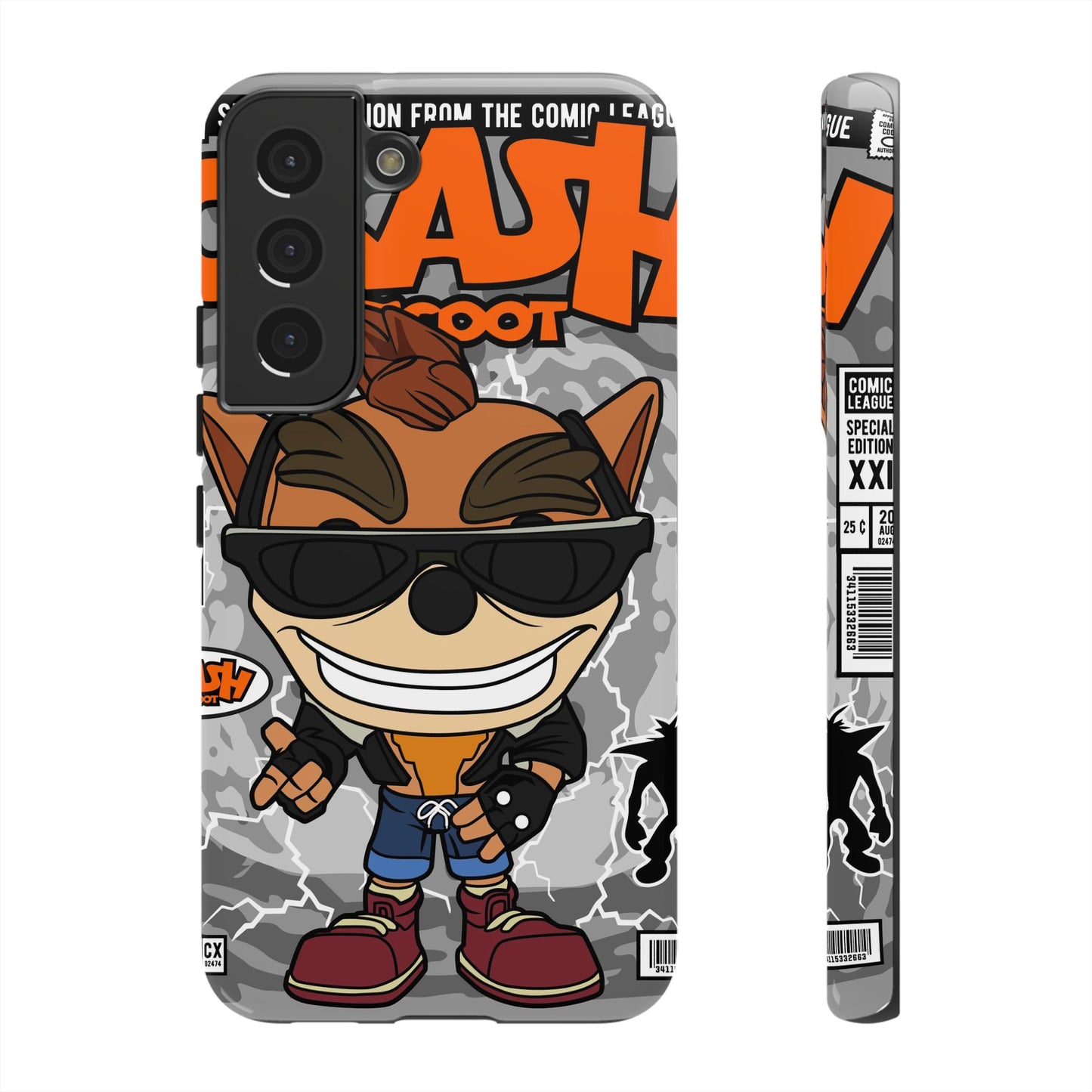 Biker Crash Phone Case