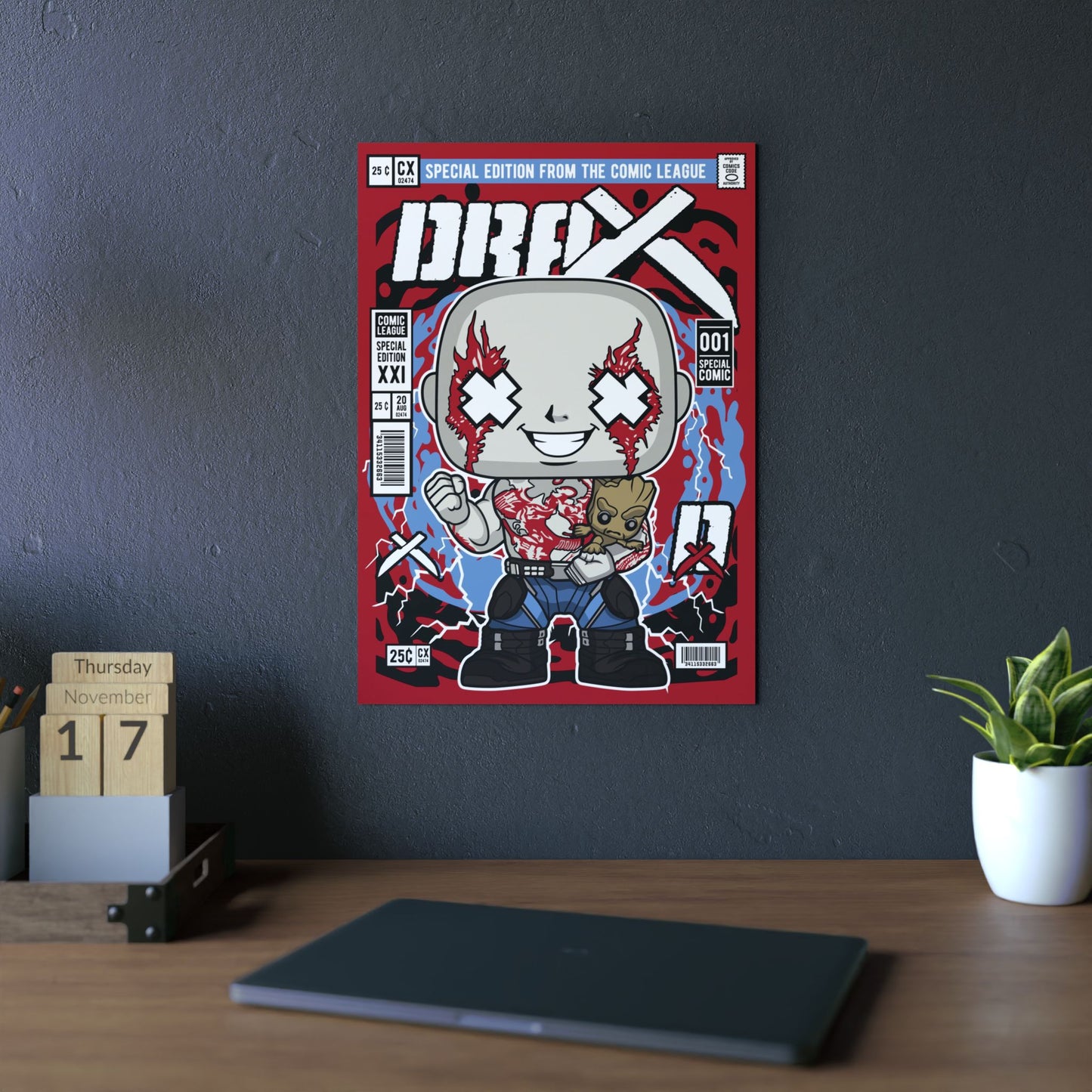 Drax Metal Poster