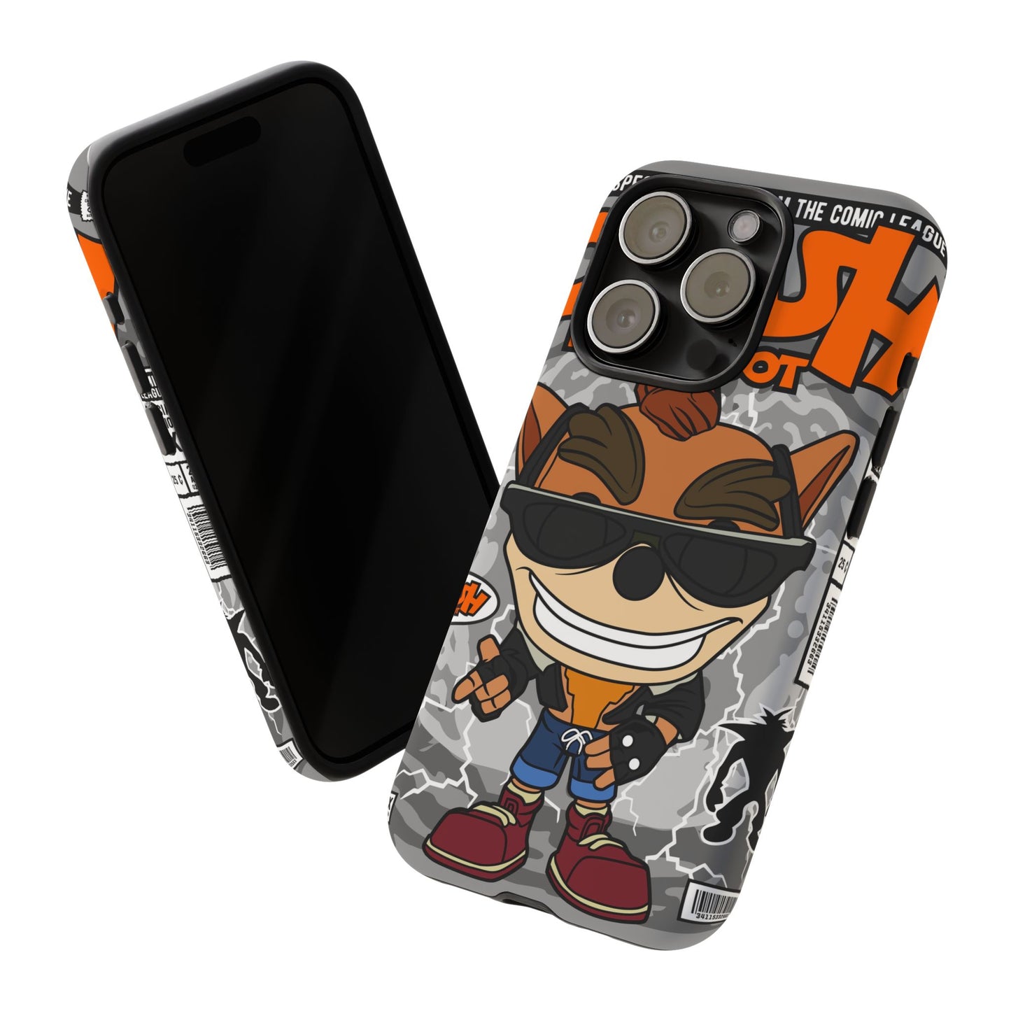 Biker Crash Phone Case