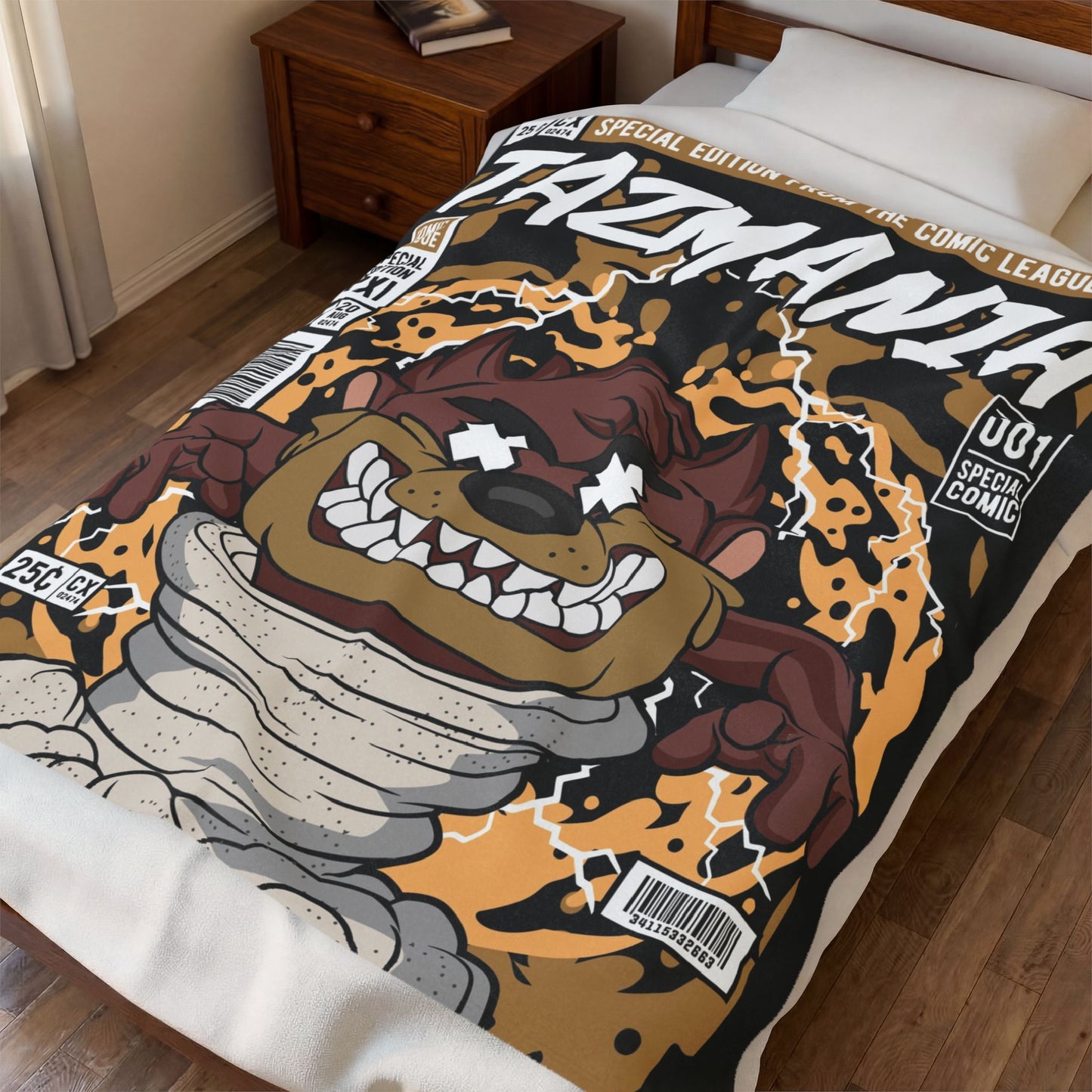 Taz Plush Blanket
