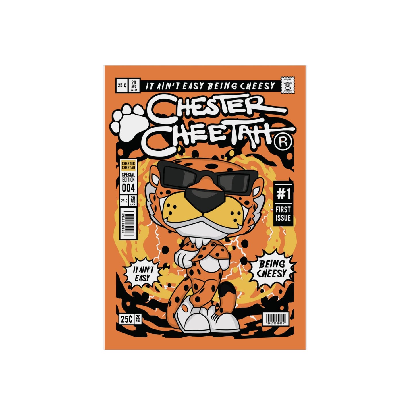 Cheeto Metal Poster