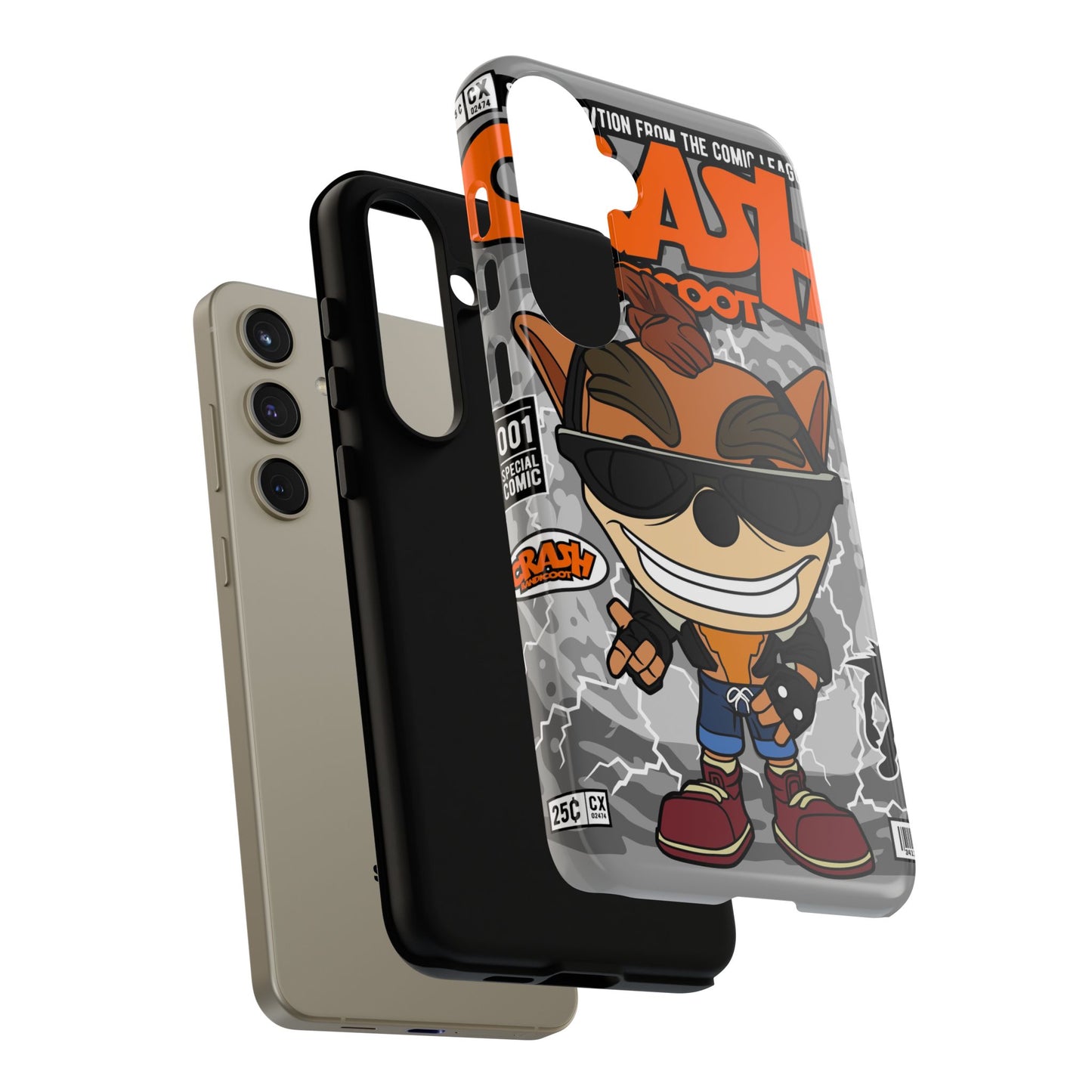 Biker Crash Phone Case