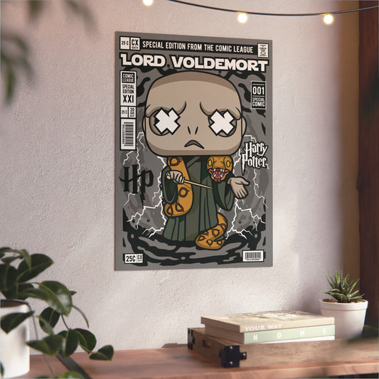 Voldermort Metal Poster
