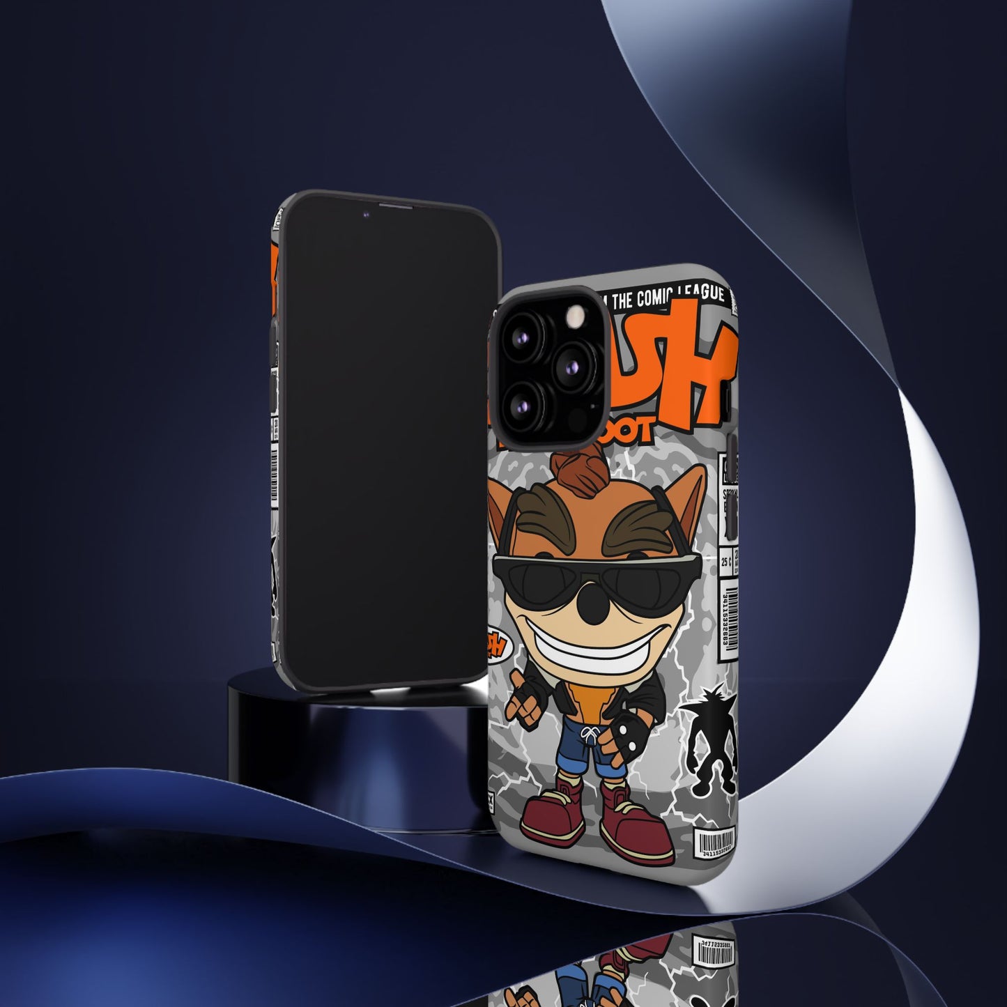 Biker Crash Phone Case