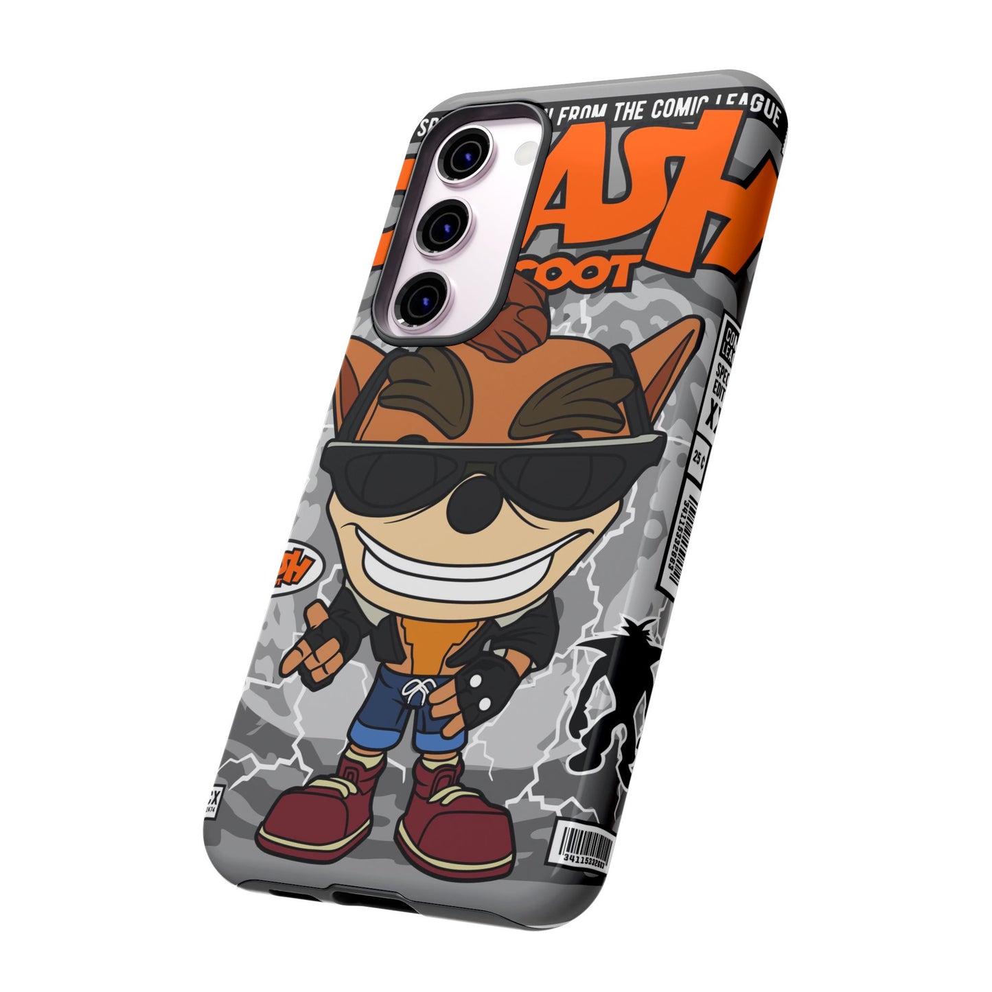 Biker Crash Phone Case