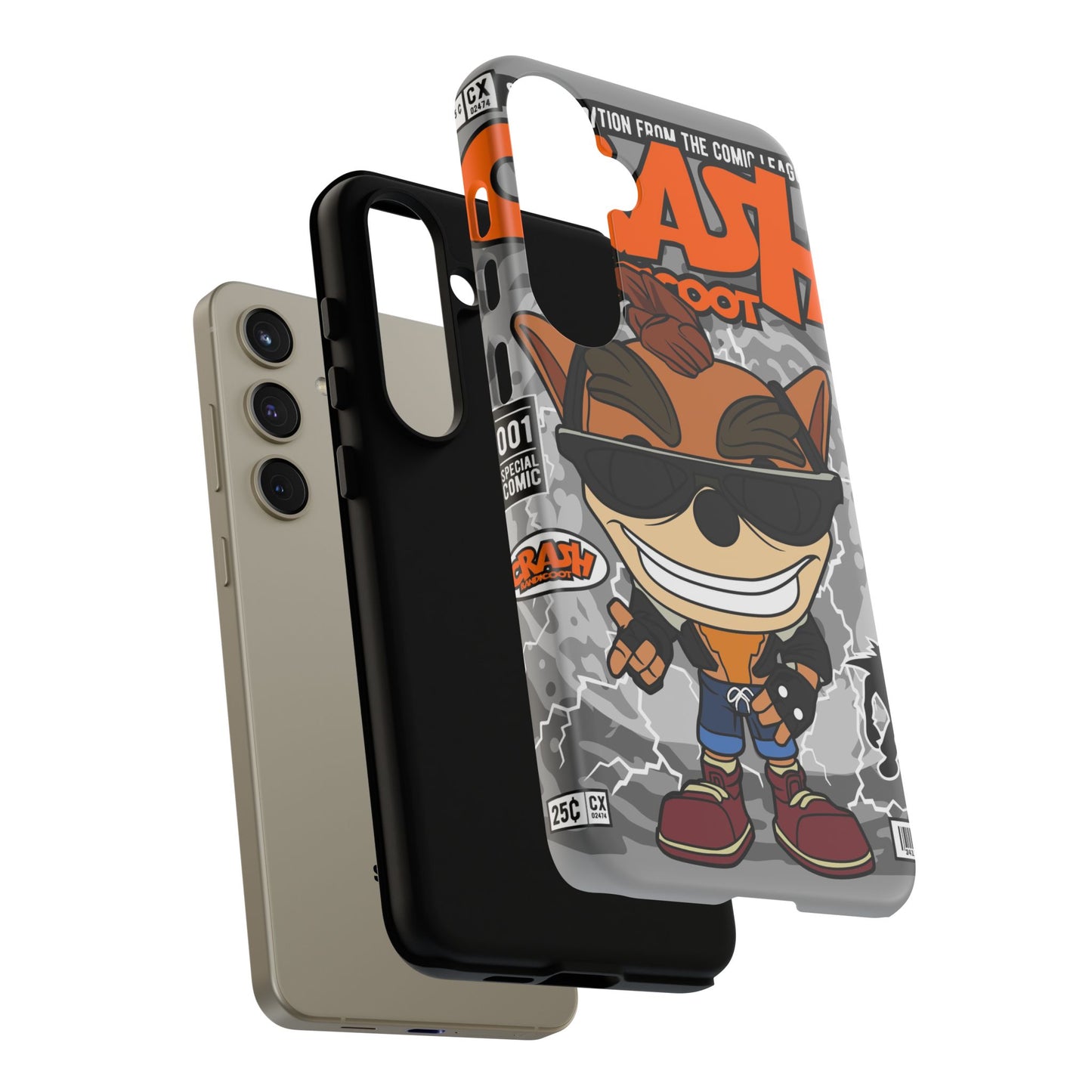 Biker Crash Phone Case