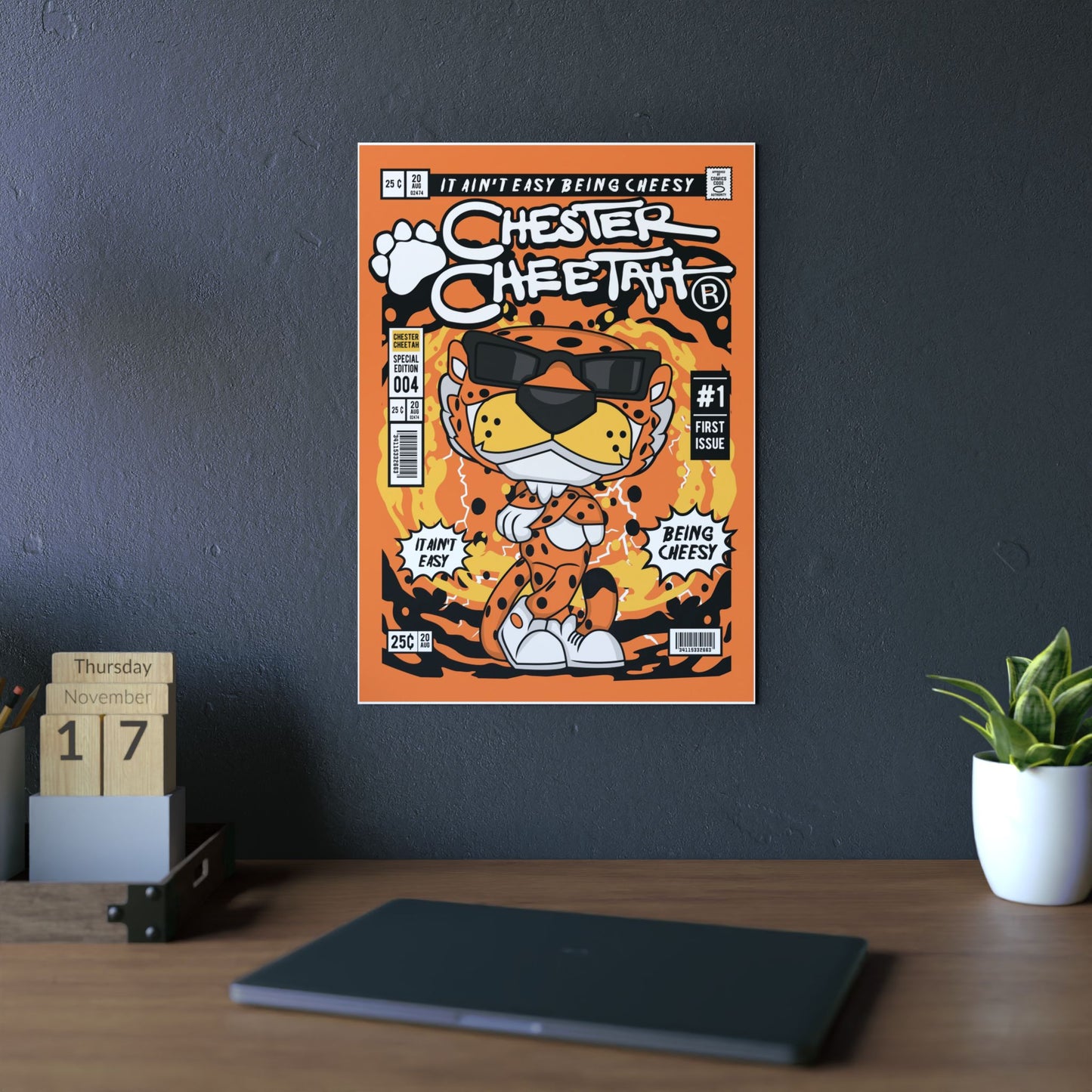 Cheeto Metal Poster