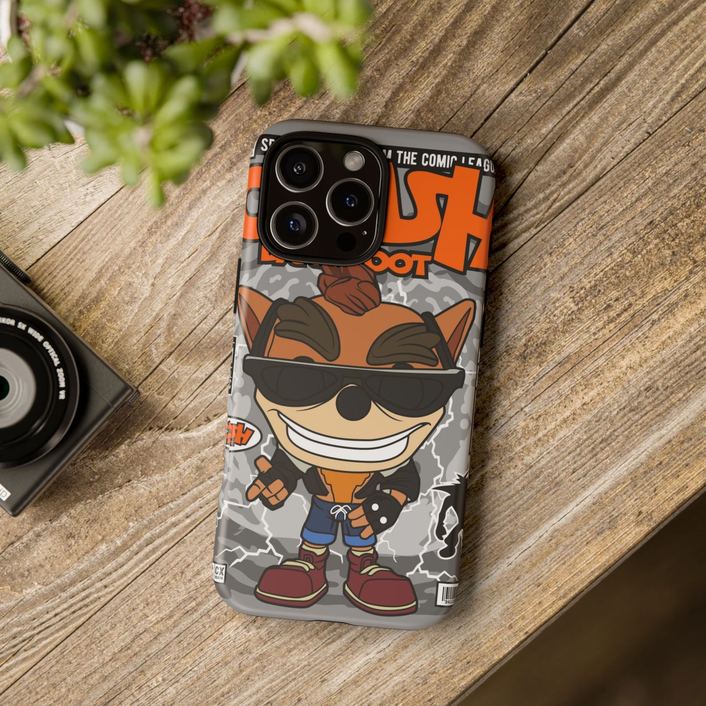 Biker Crash Phone Case