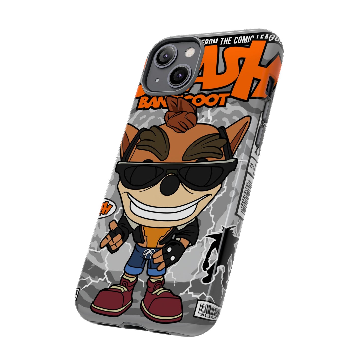 Biker Crash Phone Case