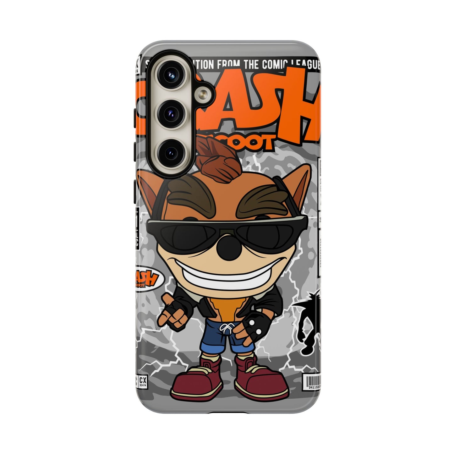 Biker Crash Phone Case
