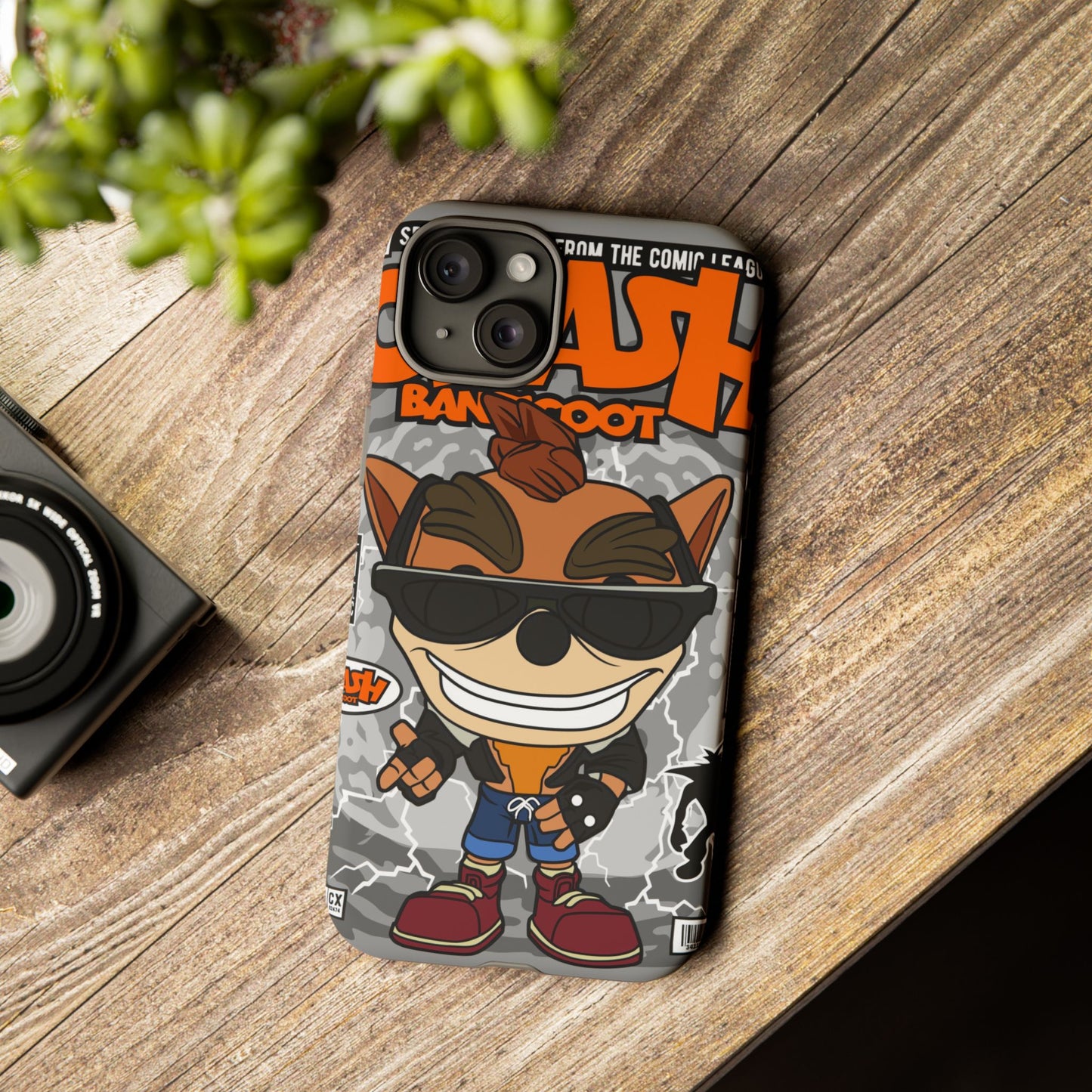 Biker Crash Phone Case