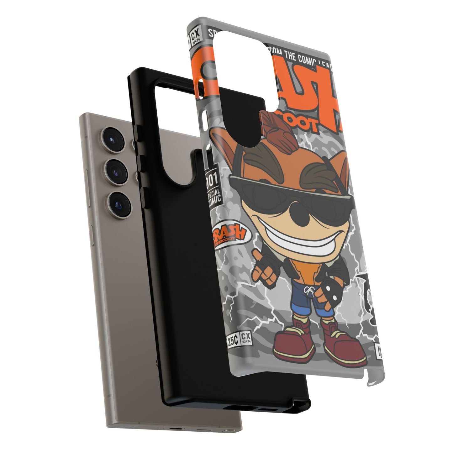 Biker Crash Phone Case