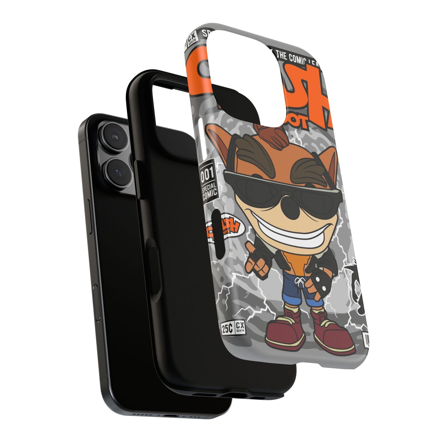 Biker Crash Phone Case