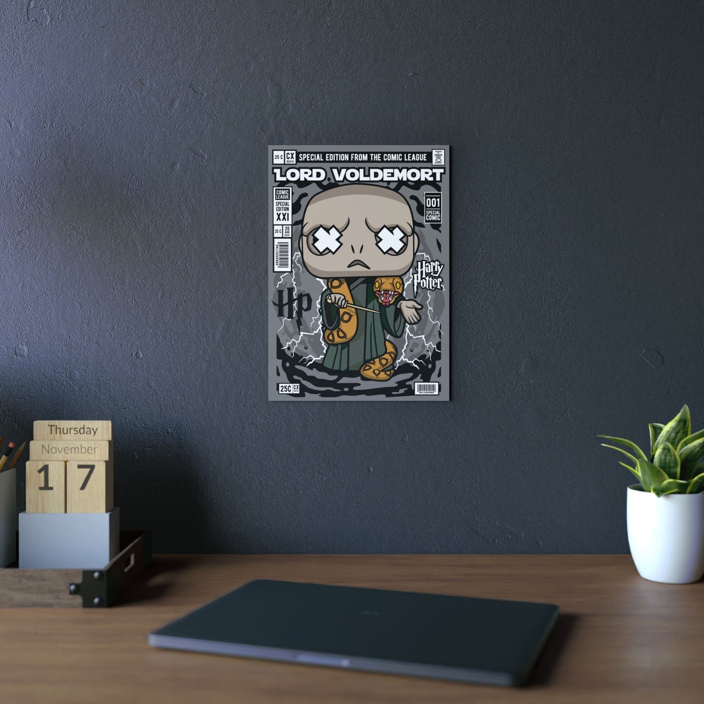Voldermort Metal Poster