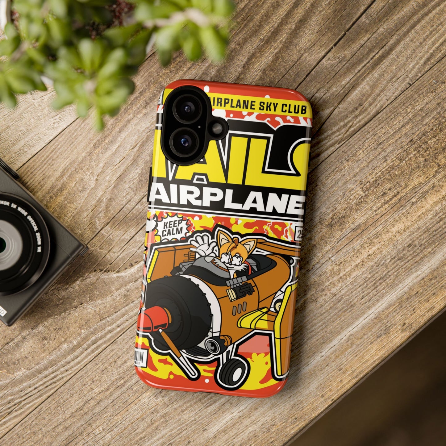 Tails Airplane Phone Case