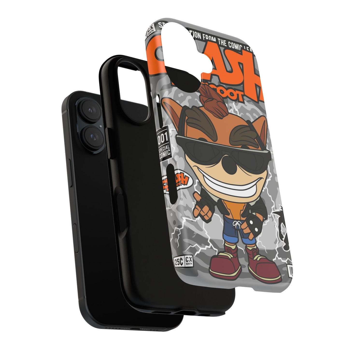 Biker Crash Phone Case