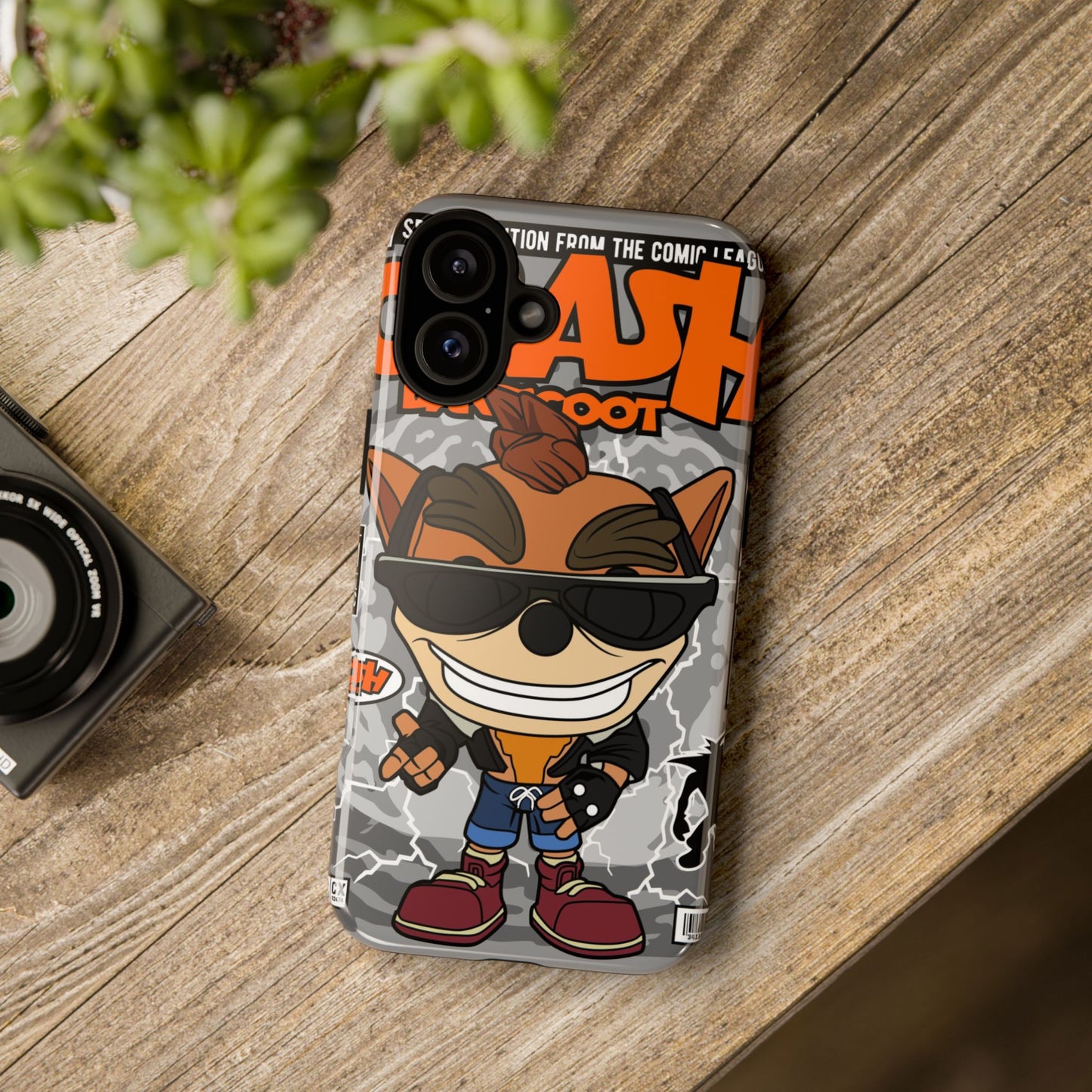 Biker Crash Phone Case