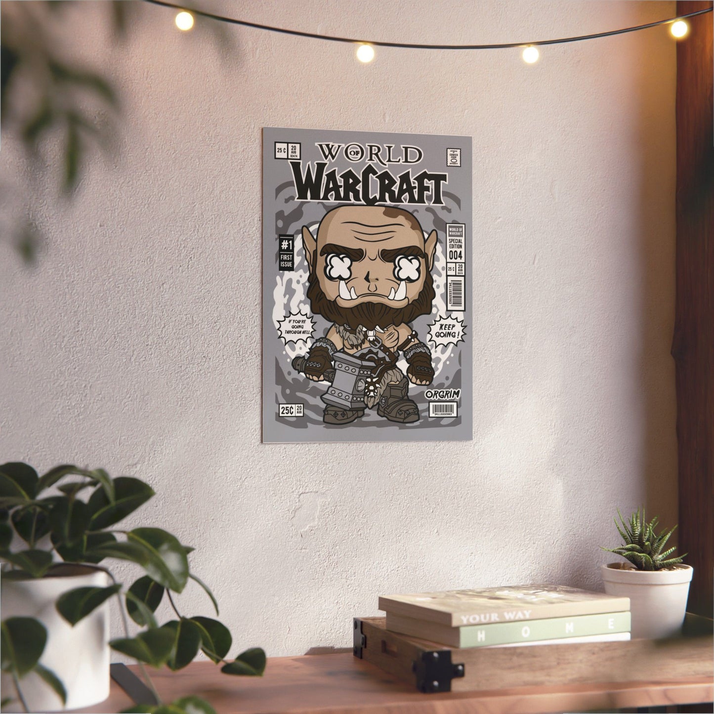 WoW Orc Metal Poster