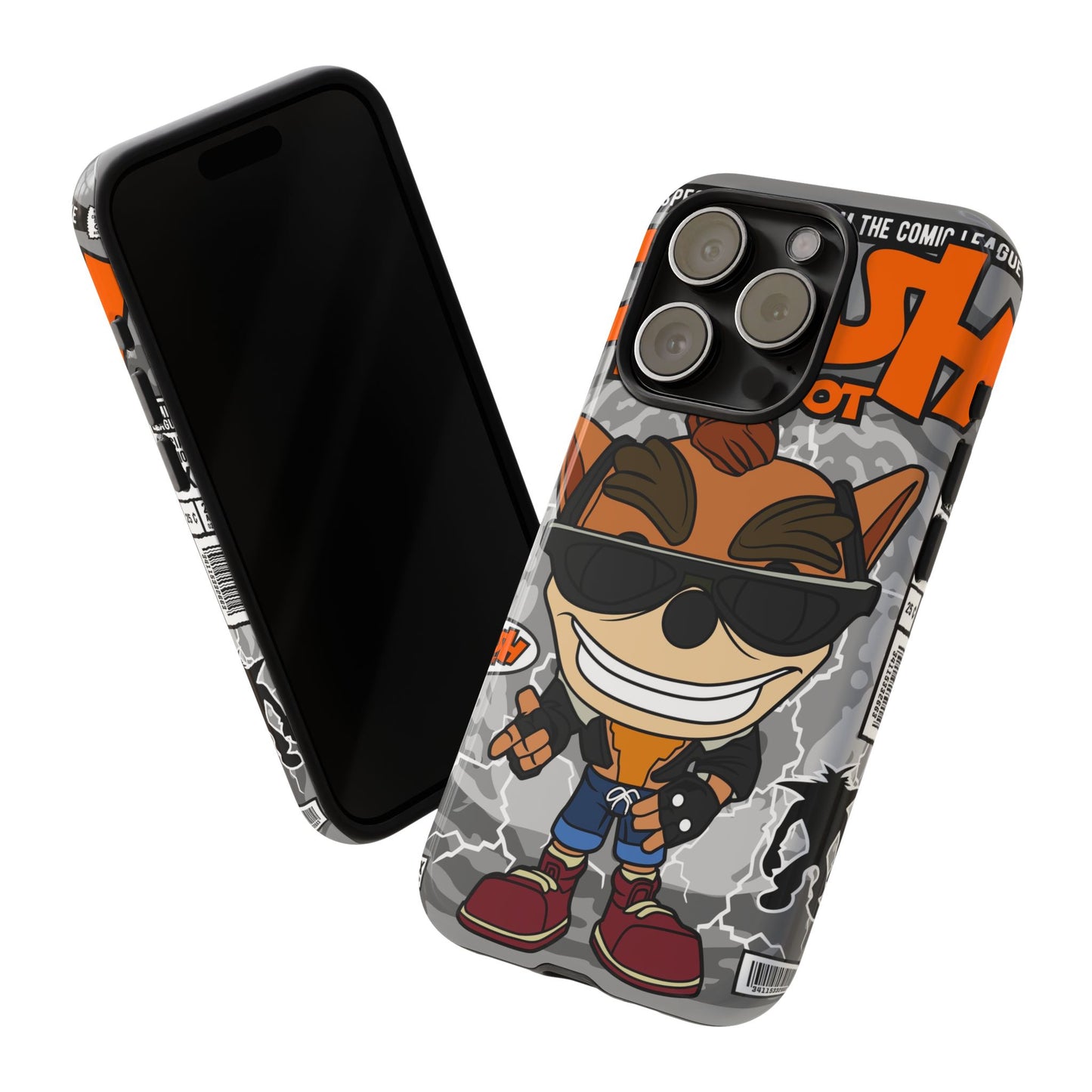 Biker Crash Phone Case