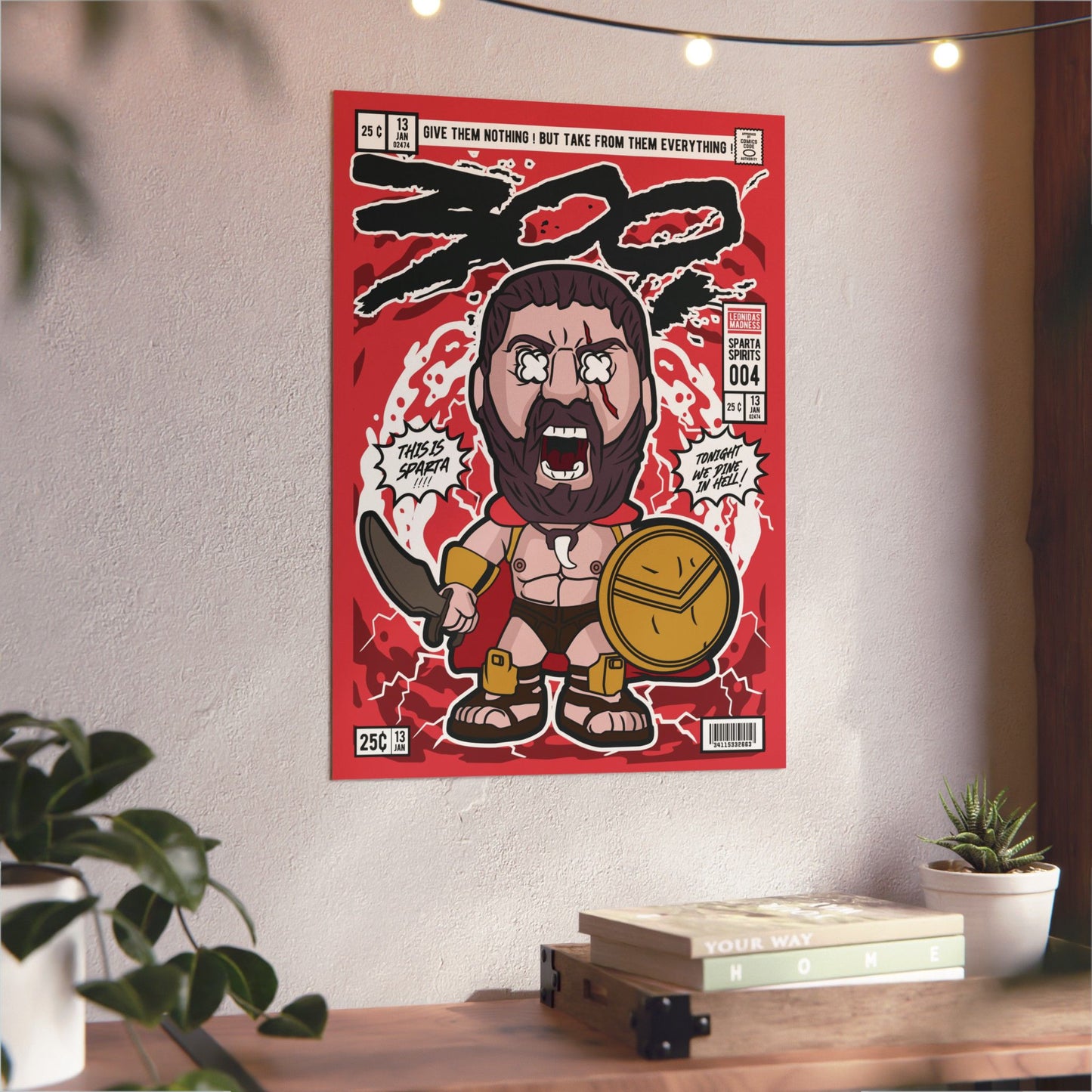 300 Metal Poster