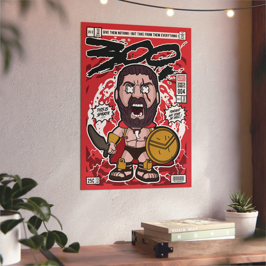 300 Metal Poster